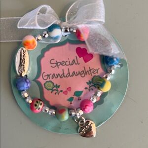 Charming Multicolor Beaded Bracelet for your granddaughter.